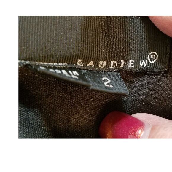 Laudrew Woman's Career Casual Party Animal Print Sheath Dress Twisted Waist Sz 2 - Picture 8 of 10